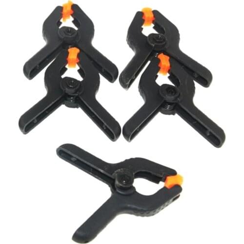 5pcs/Lot Plastic Screen Clip Clamps Fasten Tool Anti-Skid 2'' inch 65mm Nylon Spring Mobile Phone/Tablet LCD Screen Repair Tool