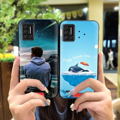 Dropshipping anime Phone Case For UMIDIGI Bison/2021 For Boy Glitter Back Cover Original TPU Fashion