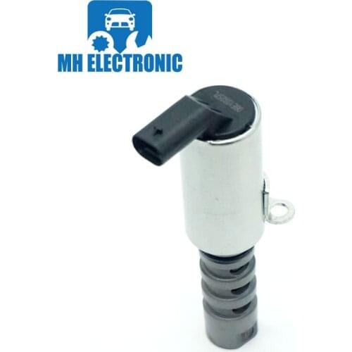 MH Electronic Variable Valve Timing VVT OCV Solenoid Valve for V W for Audi A4 8E A6 Quattro Q5 S4 S5 06E109257L 06E 109 257 L