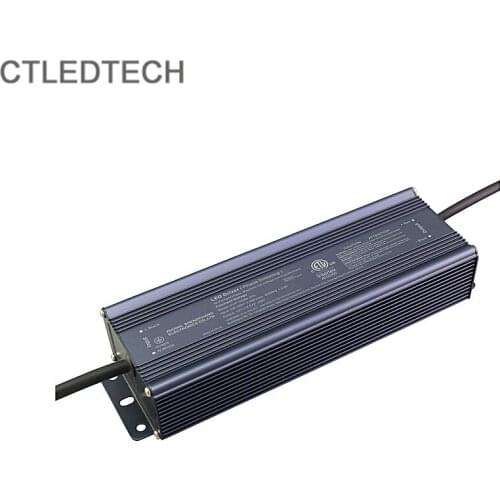 12V80W 24V80W Dimmable Magnetic LED Driver Triac Power supply ETL List SCR Dimming 100V 130V IP66 With Junction Box For LED
