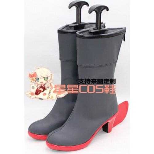 Kantai Collection Shimakaze Girls Halloween Cosplay Shoes Boots X002