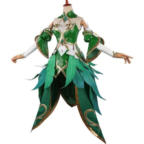 Game Arena Of Valor Cosplay Costume Wang Zhaojun Arwen Princess Fancy Dresses Full Set Uniform Synthetic Wigs Hair Woman Girls
