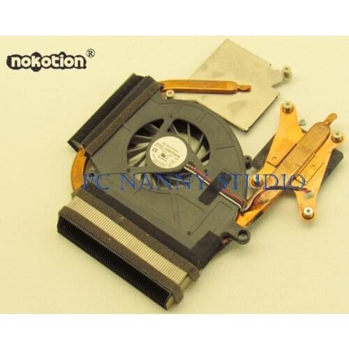 NOKOTION Original Laptop CPU Cooler Fan Heatsink For Samsung RF510 RF511 RF711 RF712 RC530 RC730 BA62-00536B FA57 DFS651605MC0T