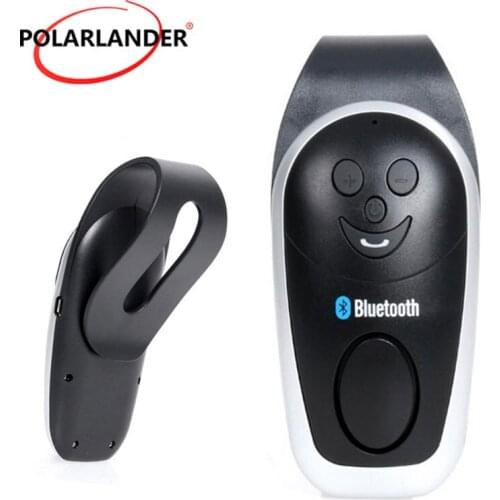 ABS Handsfree mini car-styling Bluetooth sun visor with USB Cable For smart/phone MP3 Player black