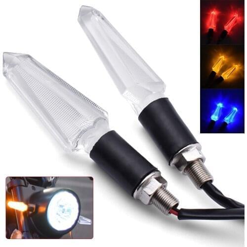 Motorcycle Transparent Turn Signal Light Indicator Lamp Flashing Light For Yamaha NMAX 125 TMAX 500 530 VMAX 1200 1700 TDM 900