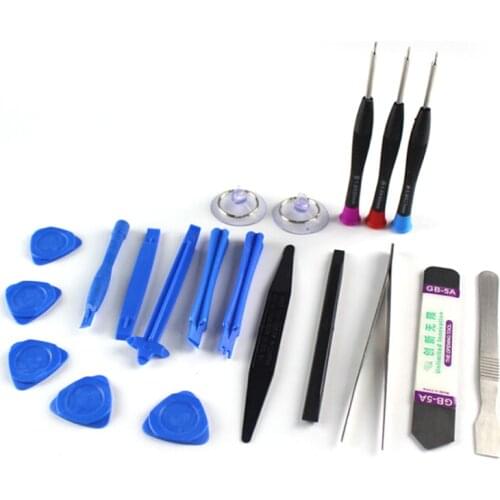 1 Set 20 In 1 Mobile Phone Repair Tools Kit Spudger Pry Opening Tool Screwdriver Set For IPhone X 8 7 6S 6 Plus