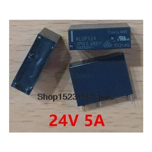New 10PCS/LOT ALDP124 24 V 5A 250 V DIP4