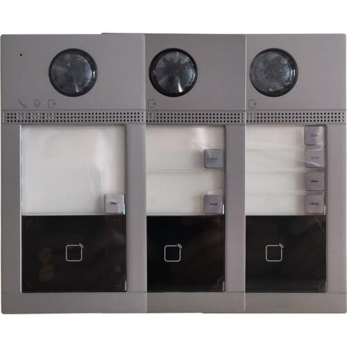 Original Hik DS-KV8113-WME1 DS-KV8213-WME1 DS-KV8413-WME1 HD POE 1/2/4 Buttons Video Intercom Module Door Station Doorbell