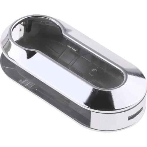 Plastic Remote Key Fob Shell Housing Replacement for Fiat 500 Car Auto