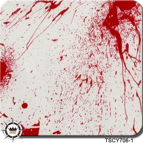 2M/6M/10M length printed water transfer film Width 50cm hydrographic film WDF706-1