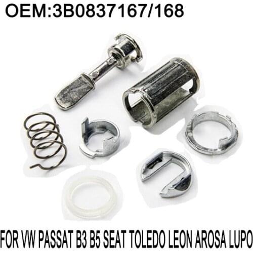 FOR VOLKSWAGEN VW MK3 L/R DOOR LOCK CYLINDER SPRING + PADDLE REPAIR KIT GOLF JETTA