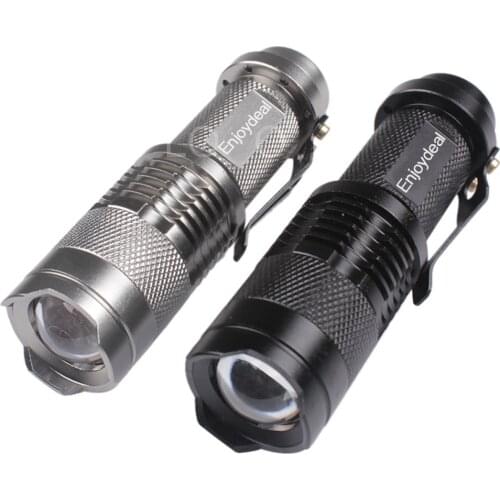 Q5 LED Flashlight Torch 2000 Lumens Mini Flashlight Adjustable Focus Portable Lanterna Outdoor Camping Fishing Flash Light