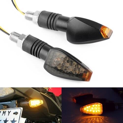 1pair LED Motorcycle Turn Signal Lights clignotant moto led Indicators frecce led moto for Honda for Yamaha for KTM for BMW