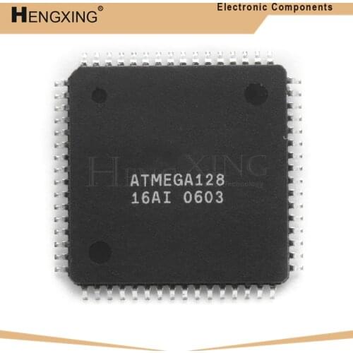 1piece ATMEGA128-16AU ATMEGA128-16AI ATMEGA128-16AC ATMEGA128L-8AI ATMEGA128L-8AU ATMEGA128A-AU ATMEGA128 TQFP-64 In Stock