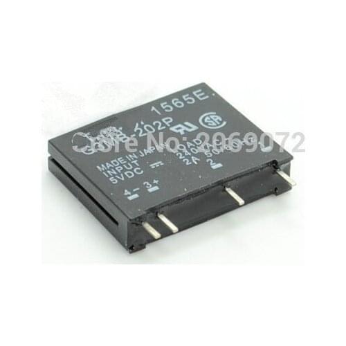 10pcs/bag New original solid state relay G3MB-202P DC-AC PCB SSR In 5VDC,Out 240V AC 2A