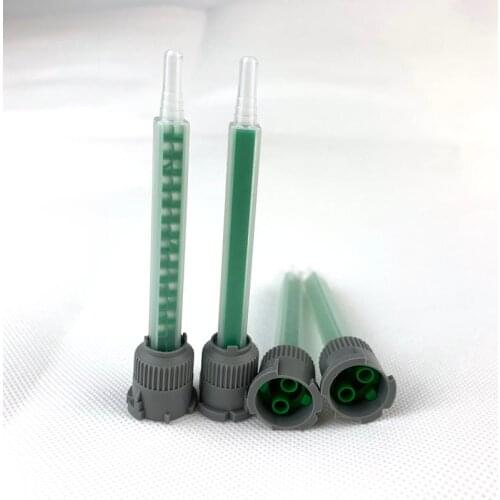 1000PCS/Lot FMB05-16L 1:1 scotch Static Mixing Nozzle Square Tube 16-Element for 50ml Gray-Cap Cartridges (1:1 & 2:1 Ratio)