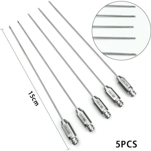 2 Holes Liposuction Cannula Stardard Oval Double Hole Micro Cannula Fat Transfer Tools