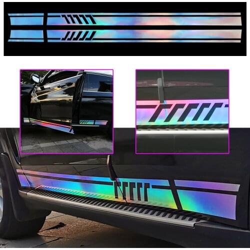 2PC Car Reflective Sticker For BMW F20 F21 E81 E88 F45 F22 Wagon F22 Coupe F23 Convertible E36 318is E46 E90 E93 Accessories