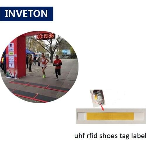 200pcs/lot RFID Sports Tag Paper Label Sticker For Sports Timing Systems UHF Wristband Bracelet Sticker Disposable RFID Tag