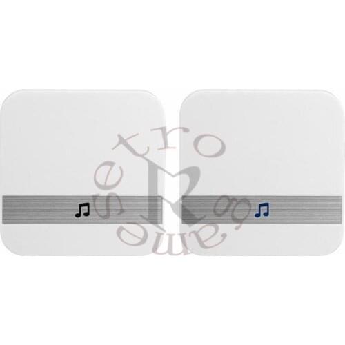 B10 AC 90V-250V 52 Chimes 110dB Wireless Doorbell Receiver Ding Dong Wifi Doorbell Camera Low Power Consumption Home Door