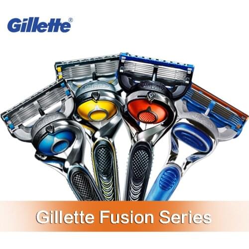 Gillette Fusion Shaving Razor Blades For Men ProGlide ProShield Brands Straight Razor Shaving & Hair Removal refills