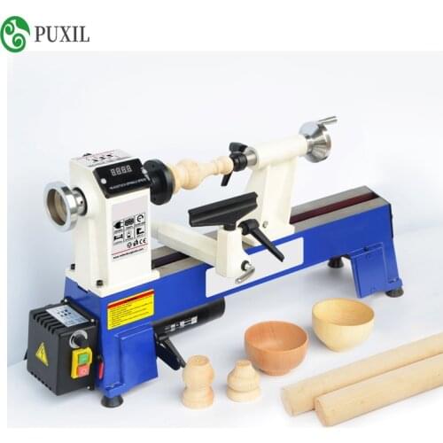 Woodworking lathe miniature household multifunctional desktop wood spinning machine small beads machine lathe polishing machine