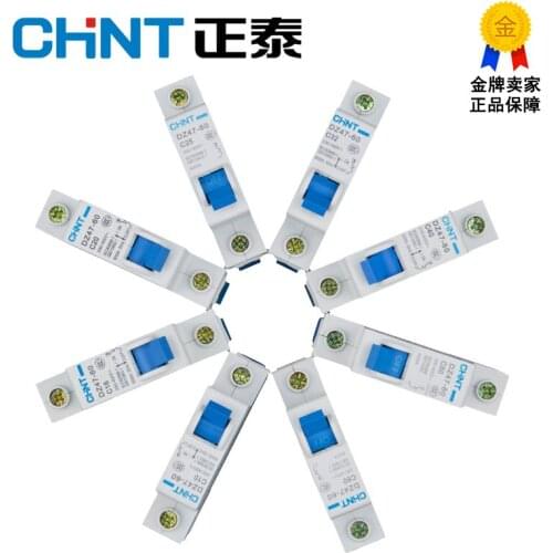 DZ47-60 1P C10 CHNT Circuit Breaker, 230V /400V 10A 1P, switch circuit breaker,leakage protection
