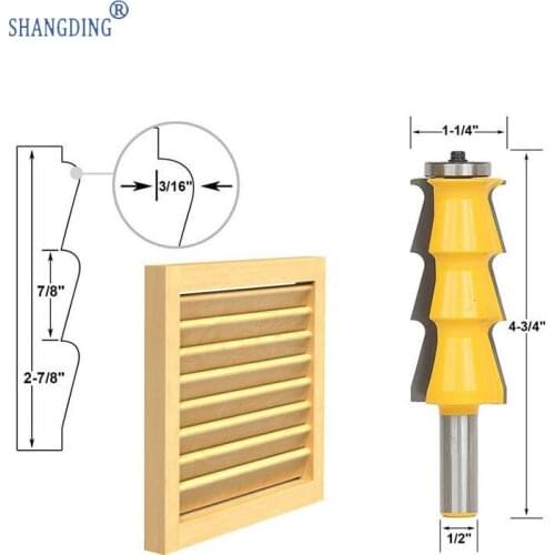 Carpentry Milling Cutter Window Shades Handrail Knife Line Knife Handrail Knife Carving Machine Point Wood Milling Cutter Head