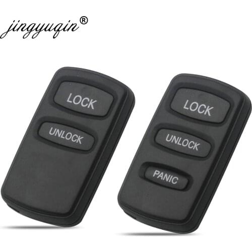 Jingyuqin 2/3 Buttons Remote Control Key Shell Case For Mitsubishi Lancer Outlander Pajero V73 Galant Fob Key Cover