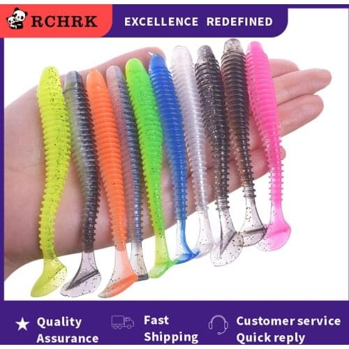 Soft Lures Silicone Bait 9.5/7/5CM Goods For Fishing Sea Fishing Pva Artificial Swimbait Wobblers Tackle Fishing Gear Universal