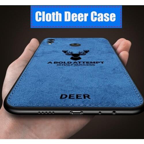 8S 10 10i 20 20s 30 30s 30i Lite Pro PRime Soft Deer Back Cover Fabric Cloth Phone Cases For huawei Honor 9S 9A 9X 9C 8A 8X 8C