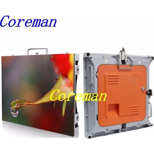 Coreman Slim Cabinet Indoor P8 SMD 3528 LED Rental Screen P10 P12 P16 P20 Outdoor Rental LED cabinet display