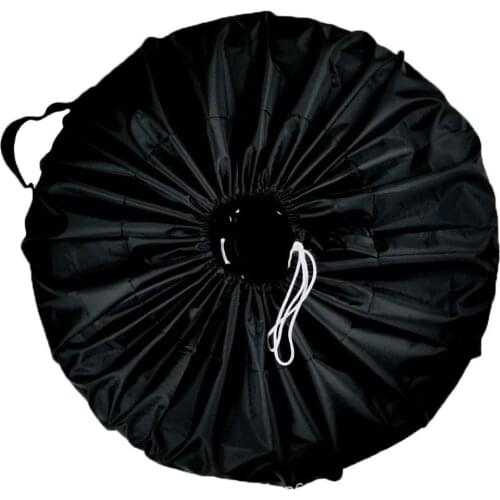 Universal Car SUV Tire Cover Case Spare Tire Wheel Bag Tyre Spare Storage Cover Tote 210D Oxford Cloth 25.59" ×14.57"&31.5"×18.5