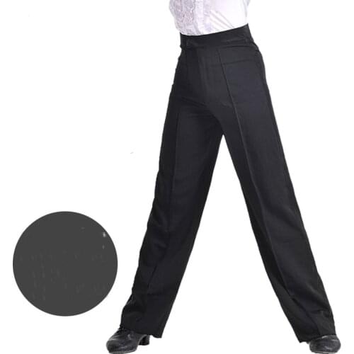 Classical Latin Dance Pant For Male Black Fringe Pant Men Square Children Chacha Professional Boy Tango Adult Trouser N7050