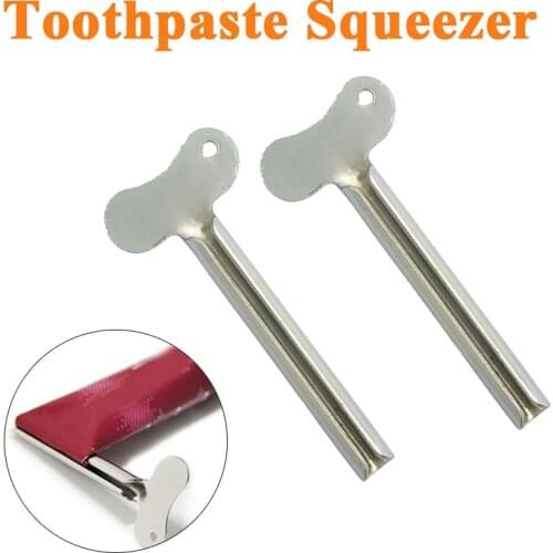 Toothpaste Squeezer Dispenser Toothbrush Holder Mounted Toothpaste Squeezer Rolling Tube Squeezing Bathroom Accessories