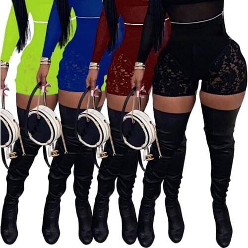 Женские кружевные шорты Echoine China At AliExpress