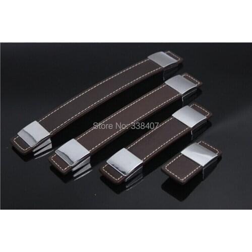 Leather Drawer Handle Bedroom Furniture Handles and Knobs Furniture Hardware