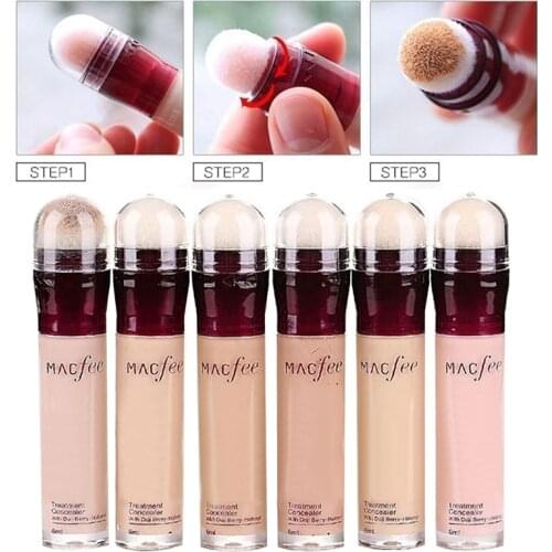 Eraser Concealer Pen Covering Eye Bags Dark Circles Spots Acne Marks Concealer Stick Durable High Gloss Paste Stick TSLM2
