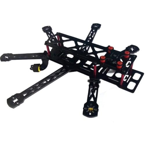 Mini-HEX Carbon QAV 6 Axis 300mm Hexacopter Frame Gopro 808 Camera Compatible