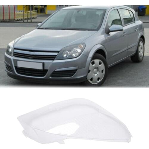Headlight Head Light Lamp Lens Cover For Astra H Mk5 2004-2010