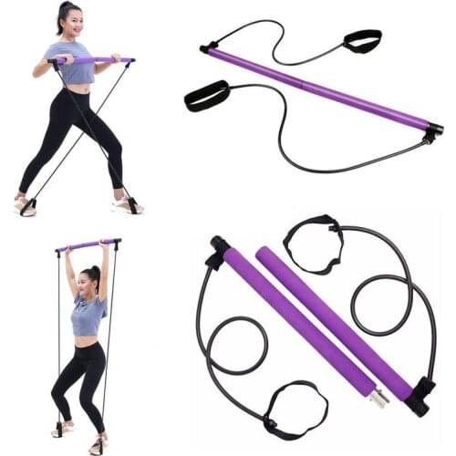 Portable Elastic Yoga Trainning Rope