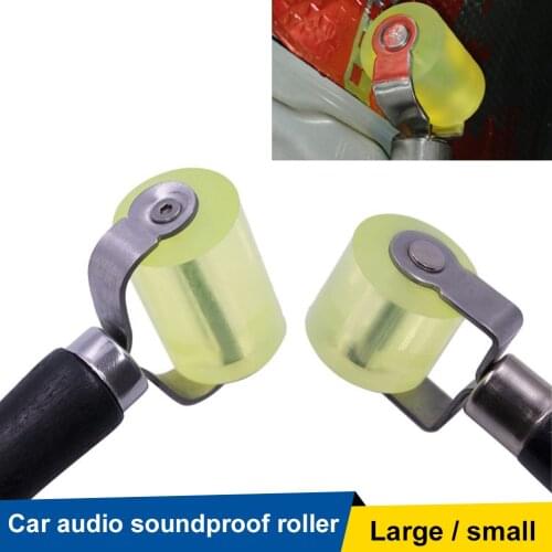30/50mm Durable Car Sound Heat Deadener Application Rolling Wheel Roller for Sound Insulation Cotton Car Soundproofing Roller