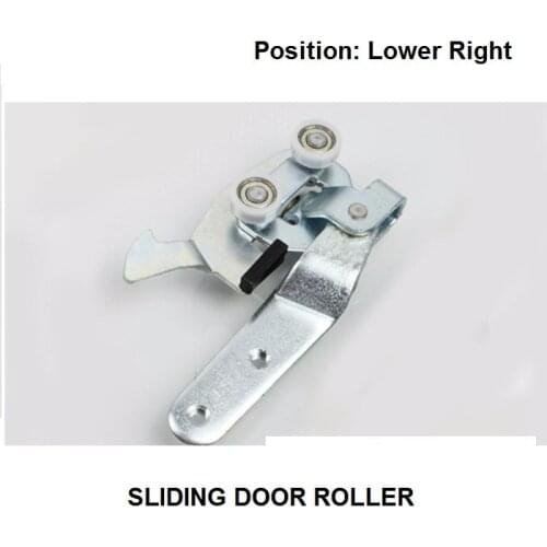 SLIDING DOOR ROLLER FULL UNIT FOR FIAT DUCATO 2002-2006 LOWER RIGHT SIDE OE 1352331080