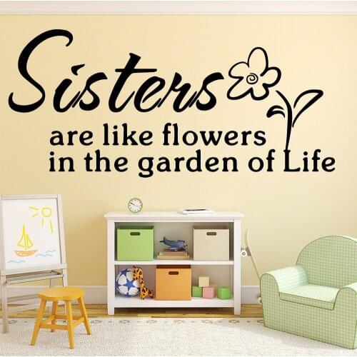 Quotes Flowers Wall Sticker Removable Wall Stickers Diy Wallpaper For BedRoom Living Room Home Decor Decal Creative Stickers