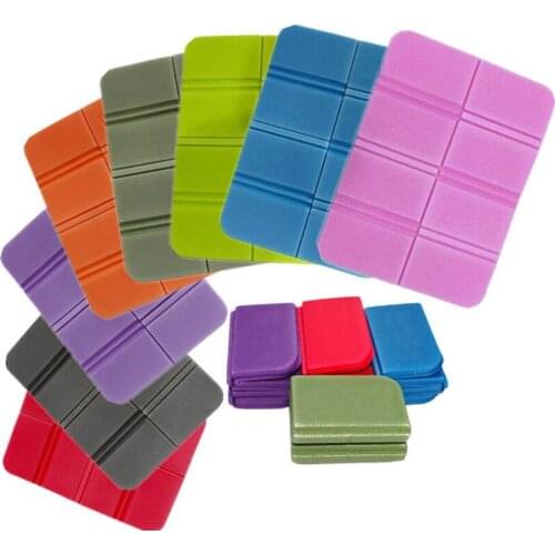 Foldable Camping Mat Outdoor Portable Seat Foam Waterproof Chair Picnic Mat Pad Beach Plaid Small Cushion Picnic Mat