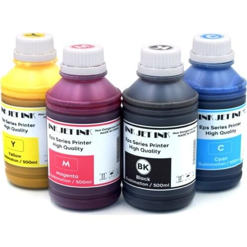 4Color 500ml/PC IC92 Heat Transfer Sublimation Ink for Epson PX-M840 M840 PX-S840 S840 840 Printer