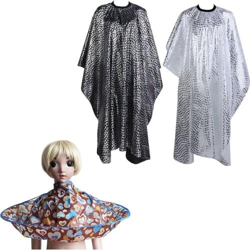 1 PC Hair Cut Hairdressing Cloth Apron Salon Hairdresser Cape Gown Cover Cloth Kids Adult Salon Hair Styling Tool