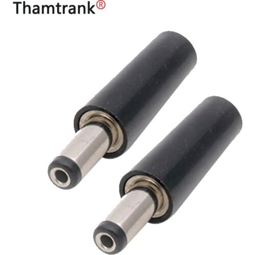 10pcs High quality DC Connector5.5*2.1 mm Power Terminal DC Power Conector 2.1*5.5 Male Plug Adapter