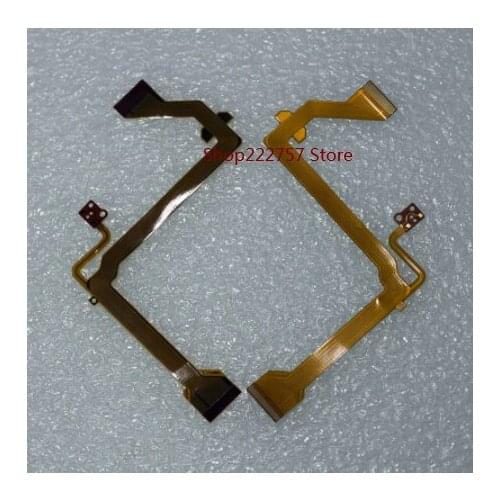 2PCS LCD hinge rotate shaft Flex Cable for Panasonic NV-GS8 GS9 GS11 GS12 GS15 GS16 Video Camerra Part