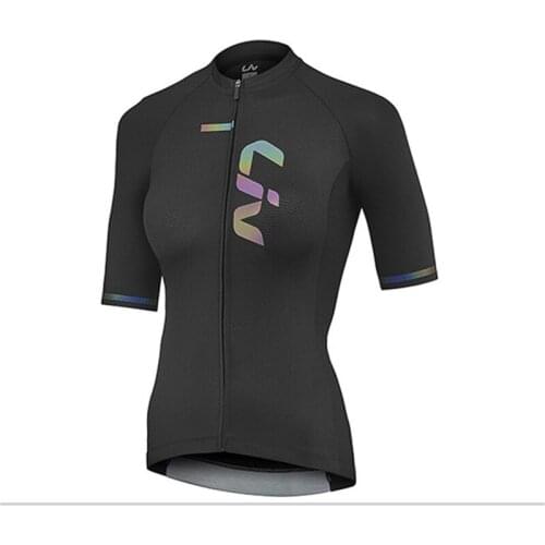 2021 Liv Summer Woman Quick dry Short Sleeve Cycle Jersey Bicycle Road kit MTB bike Shirt Outdoor Sport maillot ciclismo hombre